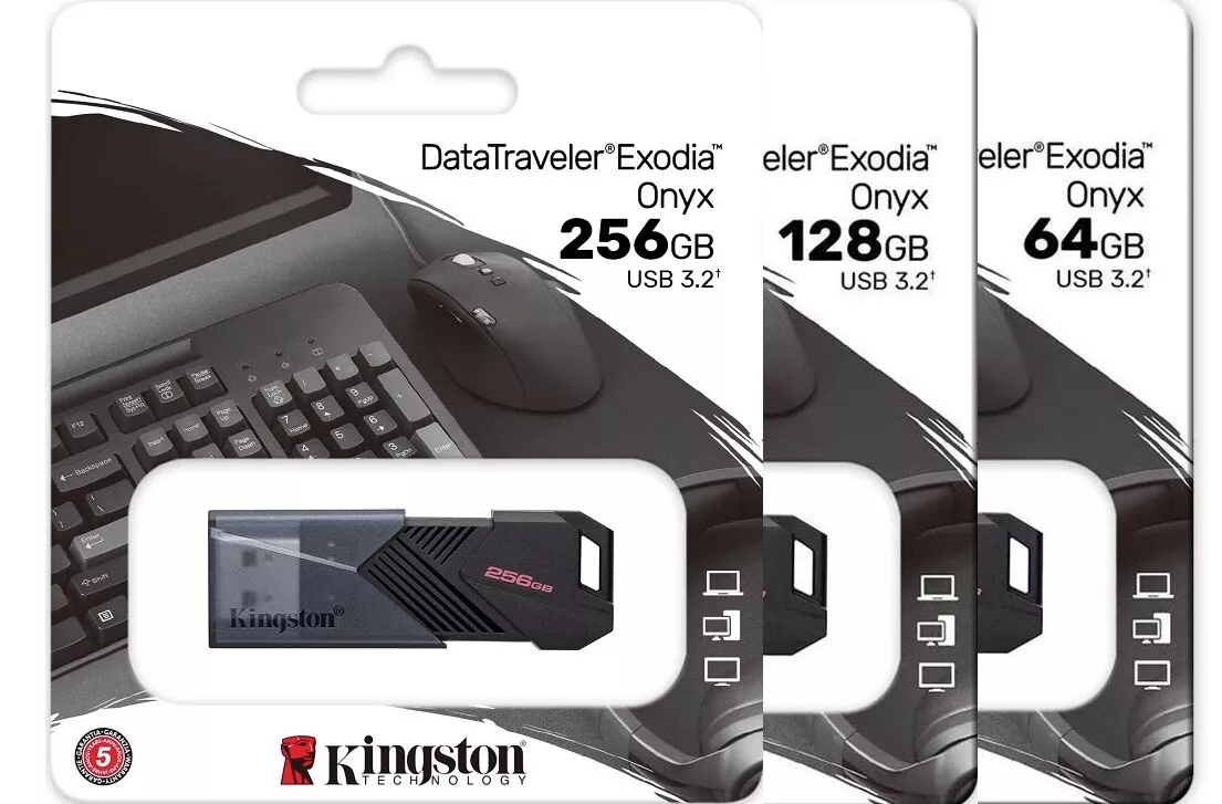 Kingston DataTraveler Onyx USB3 Sort