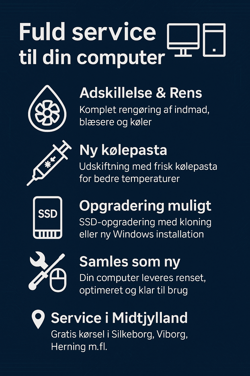 Computer rens – få en køligere, hurtigere og mere stabil PC