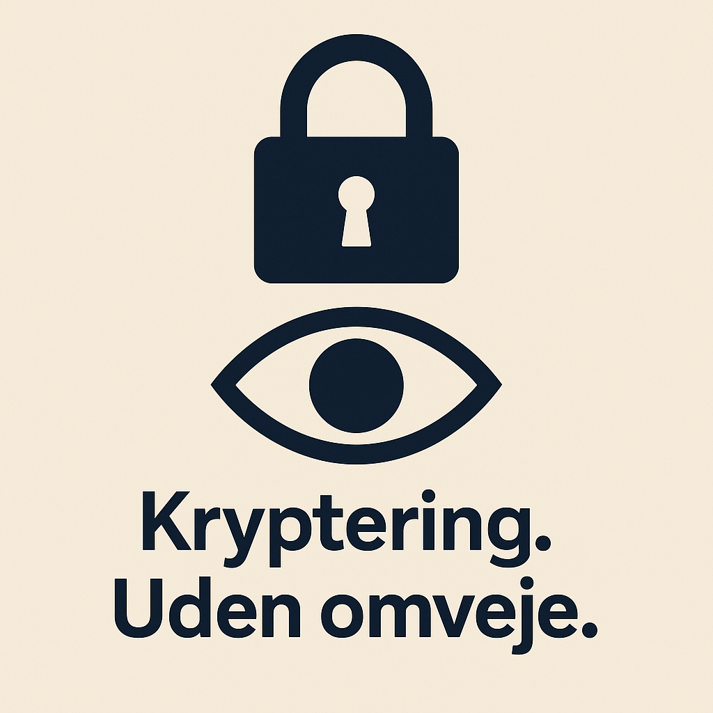 Når kryptering kaldes et problem – men løsningen er overvågning