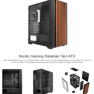Nordic Gaming Ratatosk Tower ATX