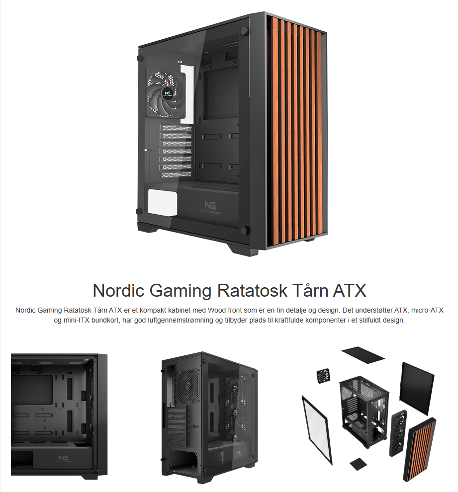 Nordic Gaming Ratatosk Tower ATX